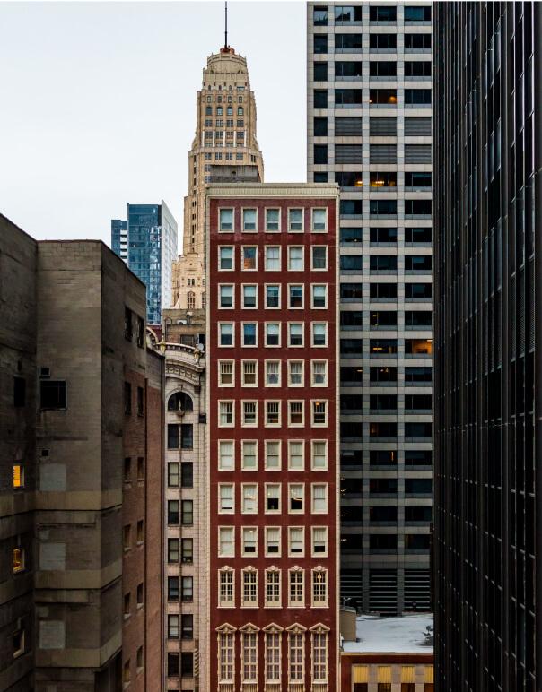 City View skyscrapers